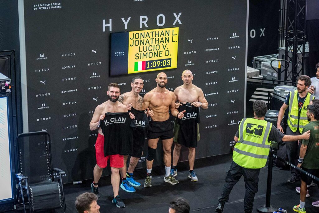 hyrox 2025 torino il clan